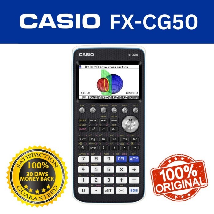 

CASIO PRIZM FX-CG50 Color Graphing Calculator,Black & White (BNIB)