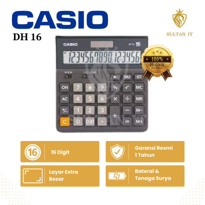 

Kalkulator Casio DH-16 Original