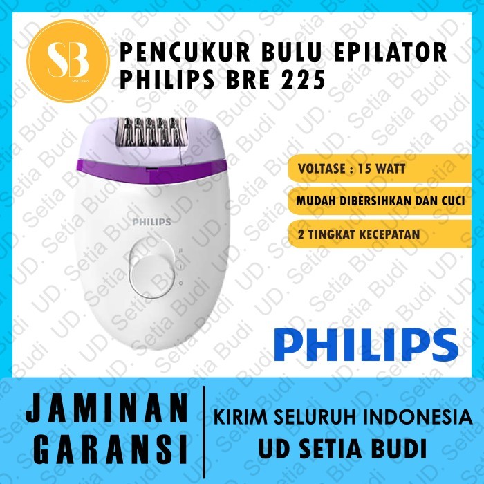 Alat Cukur Bulu Philips Epilator Philips BRE225 BRE 225