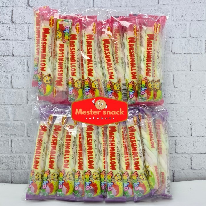 

Youka Marshmallow Kepang (1 Pack Isi 20 Pcs)