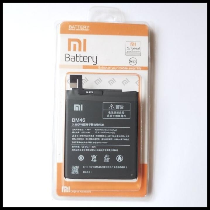Baterai Batre Xiaomi Redmi Note 3 | Redmi note 3 Pro Bm46 Original