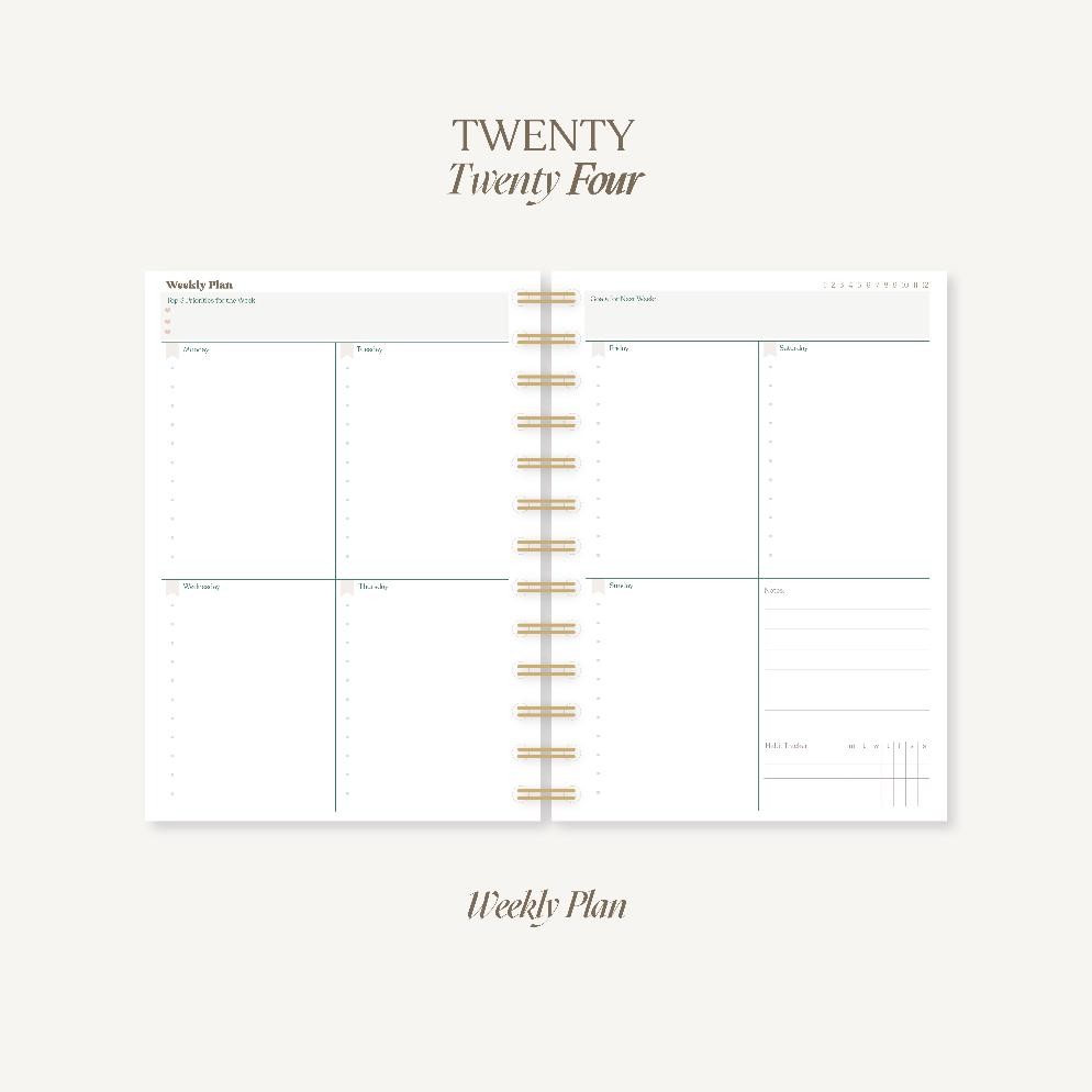 

PROMO Paperie Lab - 2024 Weekly Planner Agenda It34