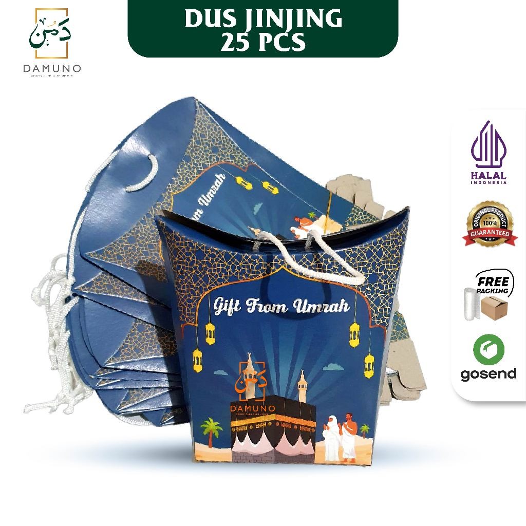 

Dus Jinjing Tali Terbaru Kosong Oleh Oleh Haji Dan Umroh Paket Per 25 Pcs