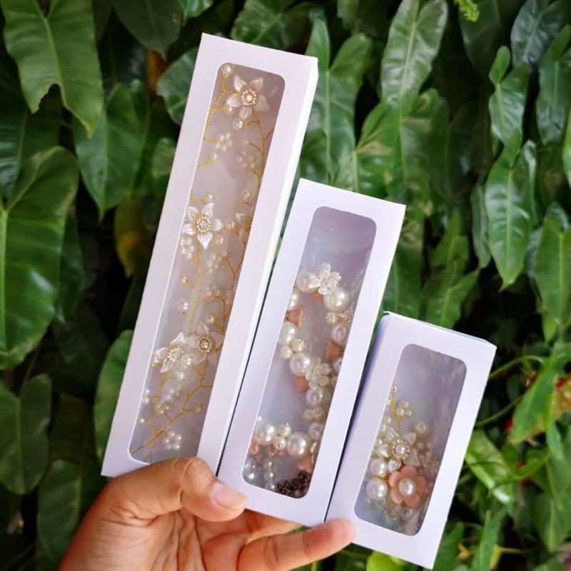 

Paper Box Box Souvenir Serbaguna Kotak Box Jendela Mika