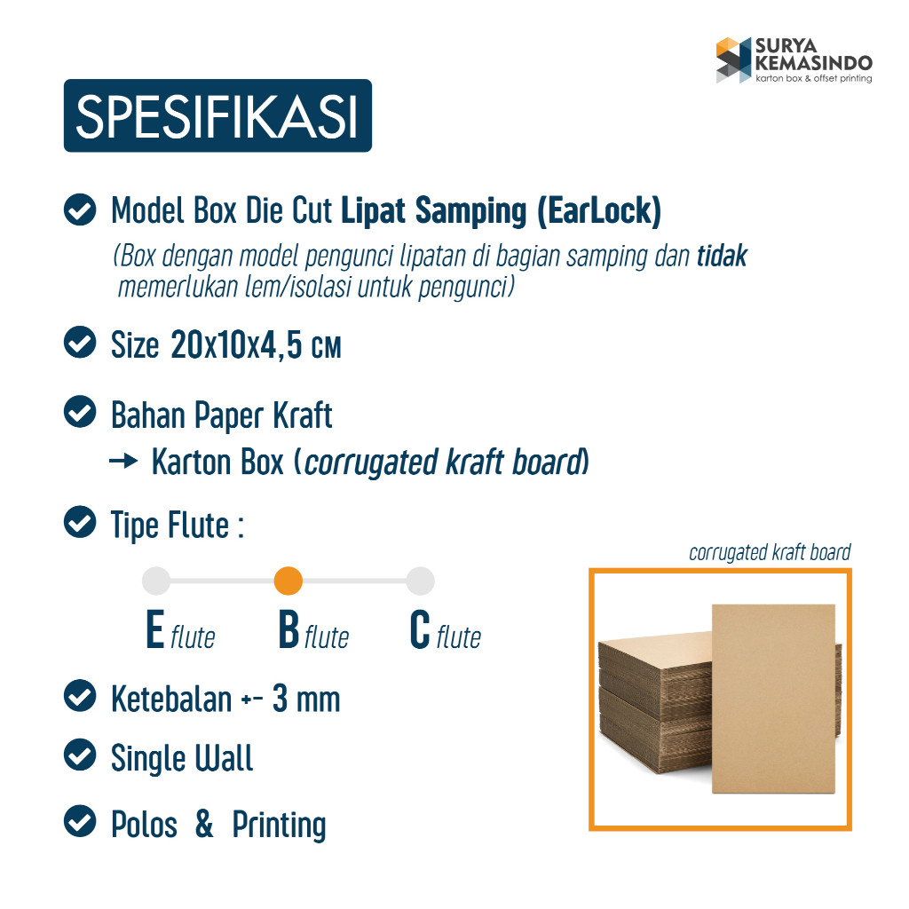 

Box 20X10X4.5 Cm (Brownis )