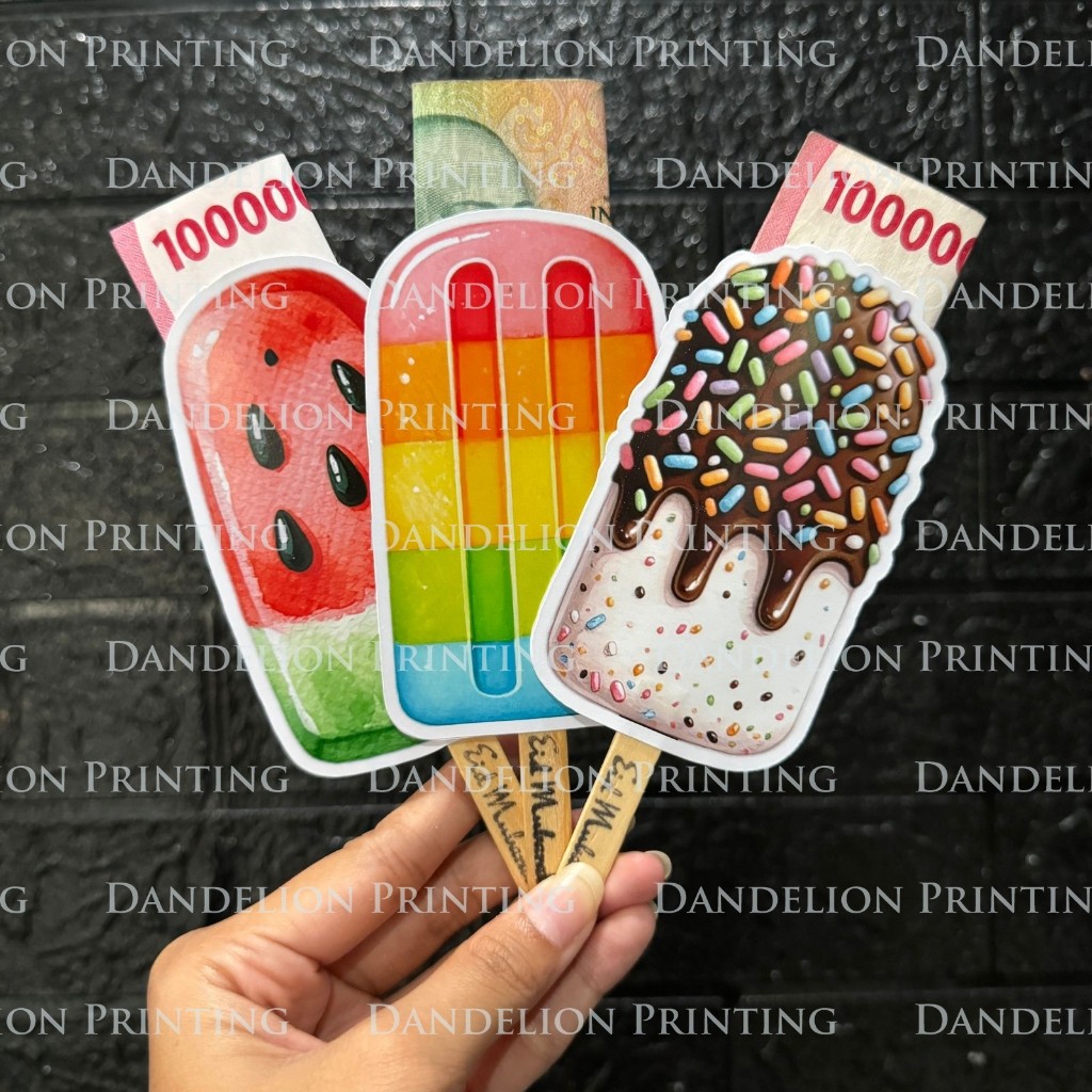 

(Isi 6Pcs) Amplop Lebaran Ice Cream Series 2025 / Agpau Thr Unik / Amplop Lebaran. Idul Fitri 2025 /