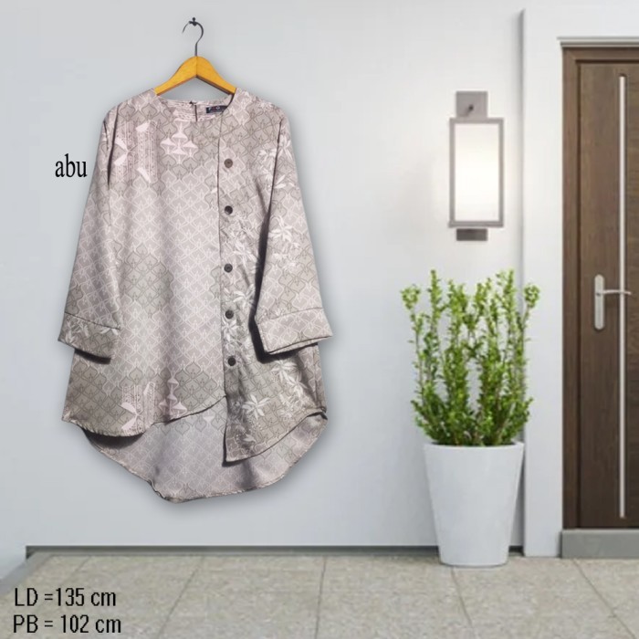 Murah Tunik JUMBO - LD 135 Super big size - Poplin Cotton (tebal) - Non COD
