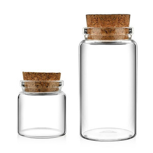 

LabTestKit Laboratory Wedding Party Supplies DIY Craft Container Glass Bottles Cork Stopper Bottles Spice Container Jars Vials