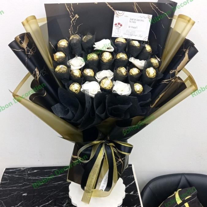 

Bouquet Ferrero , Coklat Valentine , Bucket Snack.