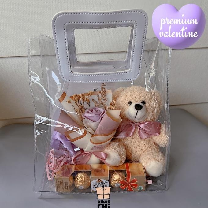 

Kikoochi Premium - Hadiah Kado Valentine Buket Bunga Cokelat Wisuda