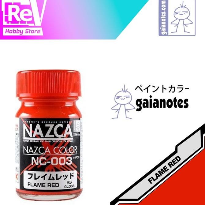 

Promo GAIA NOTES NAZCA PAINT FLAME RED NC003 COD