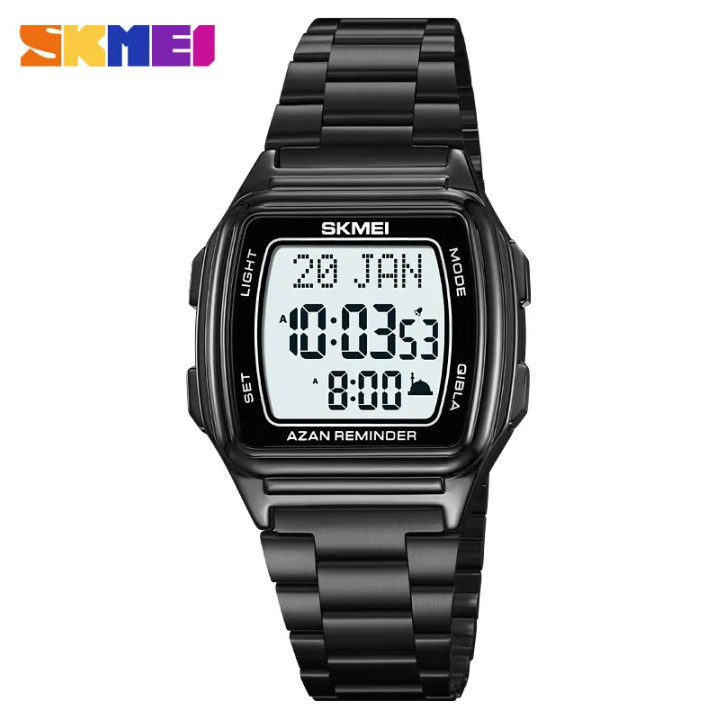 [MURAH] SKMEI Jam Tangan Digital Pria Muslim Qibla - 2240
