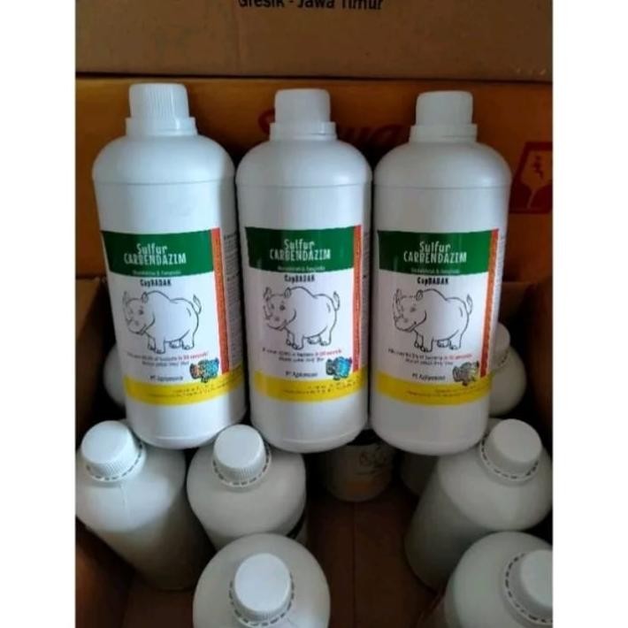 gjk-25 Desinfektan Cap Badak 1 liter (1000ml) / Sulfur Carbendazim / Desinfektan kandang peternakan 