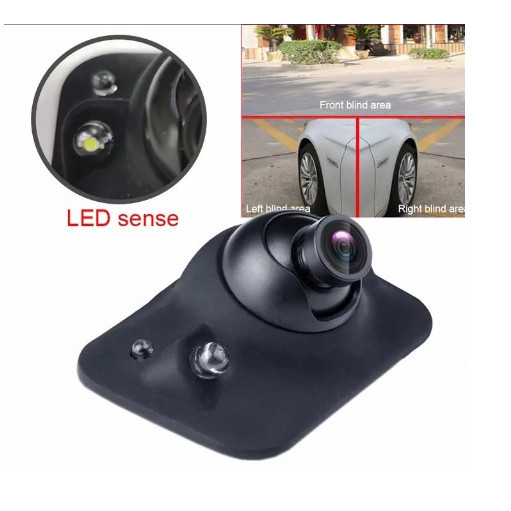 Kamera Samping Depan Spion Mobil LED Blindspot Waterproof