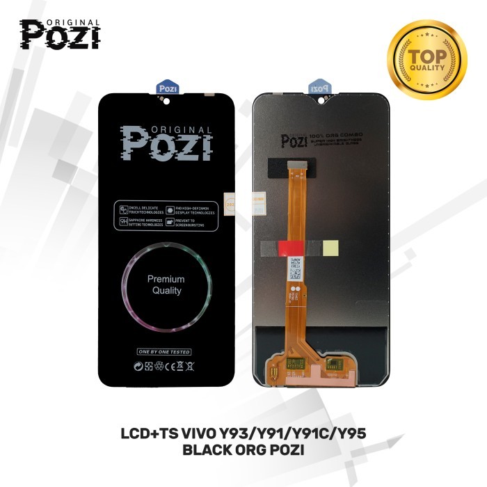 LCD+TS VIVO Y93/Y91/Y91C/Y95 BLACK POZI