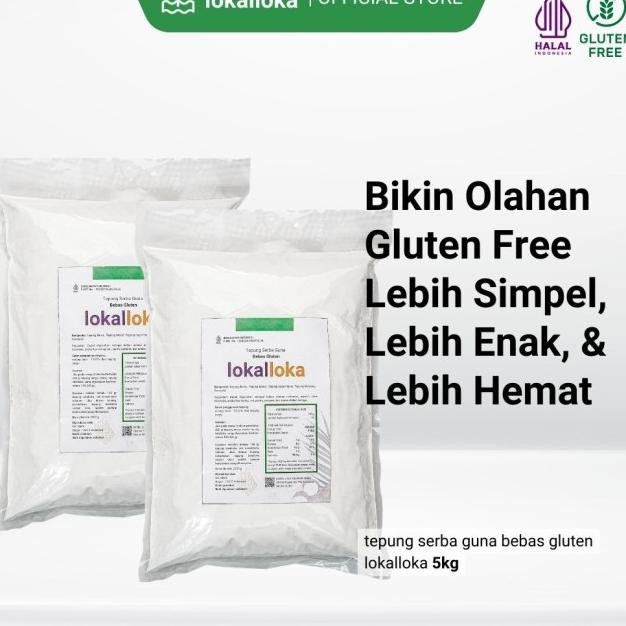 

Tepung Erba Guna Beba Gluten Loalloa 5 G Gganti Teru