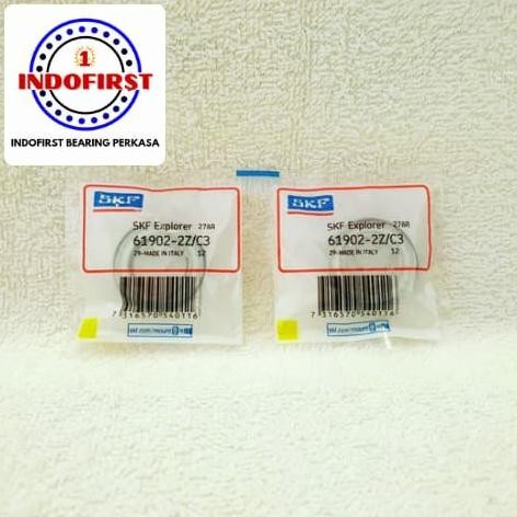 Ball Bearing SKF 61902 / 6902 ZZ C3