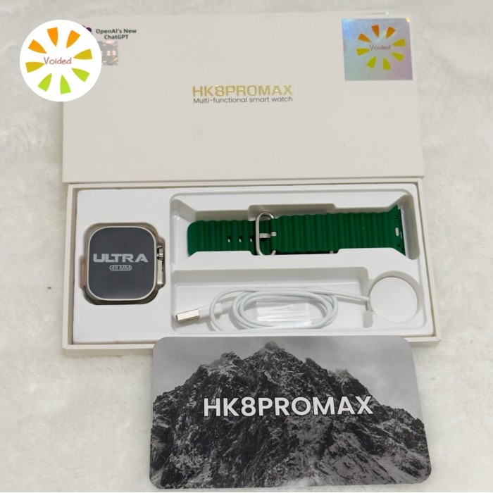 Smartwatch Series 8 Hk8 Gen 2 Pro Max Ultra Layar Amoled 49Mm Size