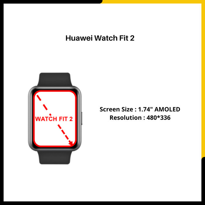 Huawei Watch Fit 2 Active Edition Harmonyos Smartwatch Original