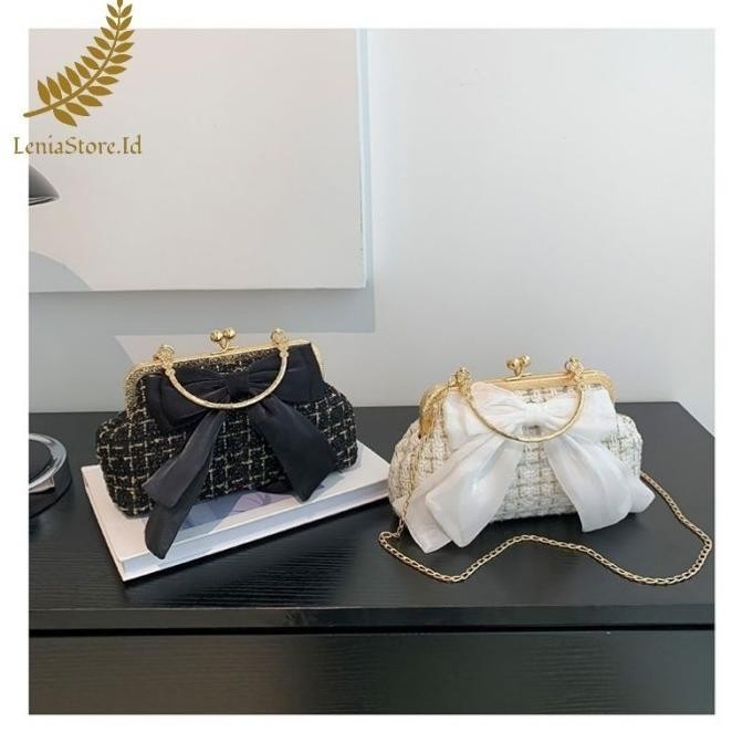 TAS PESTA PITA RAJUT KOREA CLUTCH KONDANGAN IMPORT MURAH MEWAH TERBARU