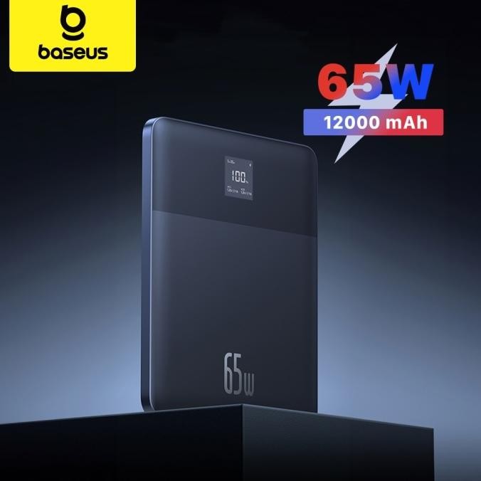 BASEUS BLADE2 65W FAST CHARGING POWER BANK 12000mAh DUAL TYPE-C