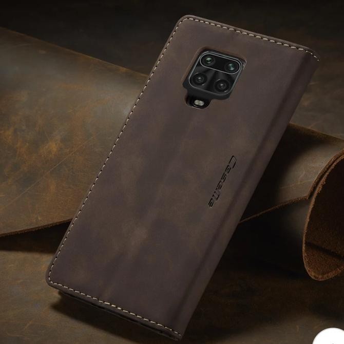 XIAOMI REDMI NOTE 9 PRO FLIP CASE CASEME COVER LEATHER WALLET DOMPET