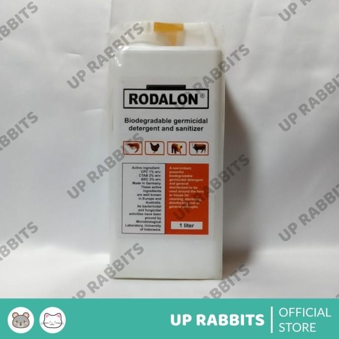rodalon disinfektan kandang hewan peternak kelinci domba kerbau sapi