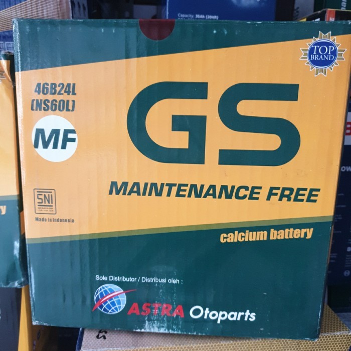 AKI MOBIL KERING GS MF ASTRA NS60L 45AH