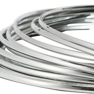 READY LIS CHROME MOULDING STRIP SILVER 6MM PINTU MOBIL HYUNDAI H1