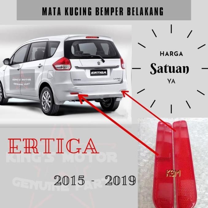 BEST REFLEKTOR BEMPER BELAKANG ERTIGA 2017 - 2019