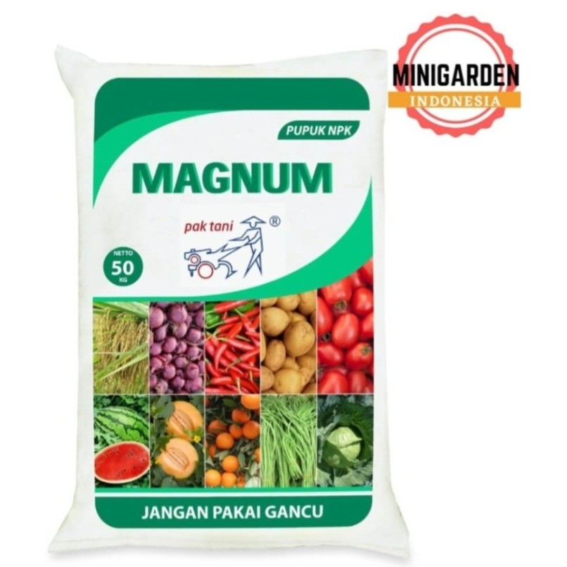 NPK MAGNUM ZAK 50KG pupuk booster buah sayur pak tani