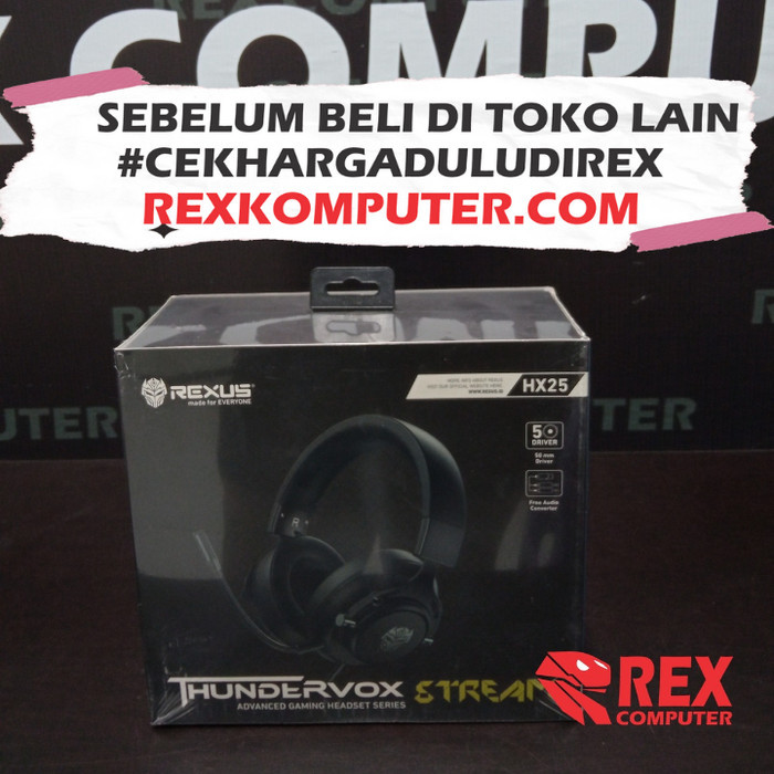 HEADSET REXUS HX25