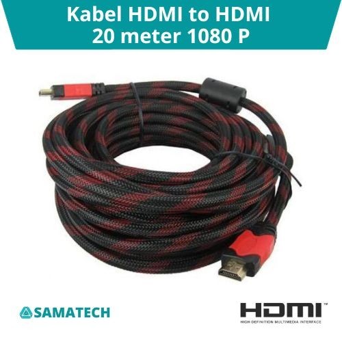 Kabel HDMI to HDMI TV HDMI Cable 5 meter / 10 meter High Quality 1080P