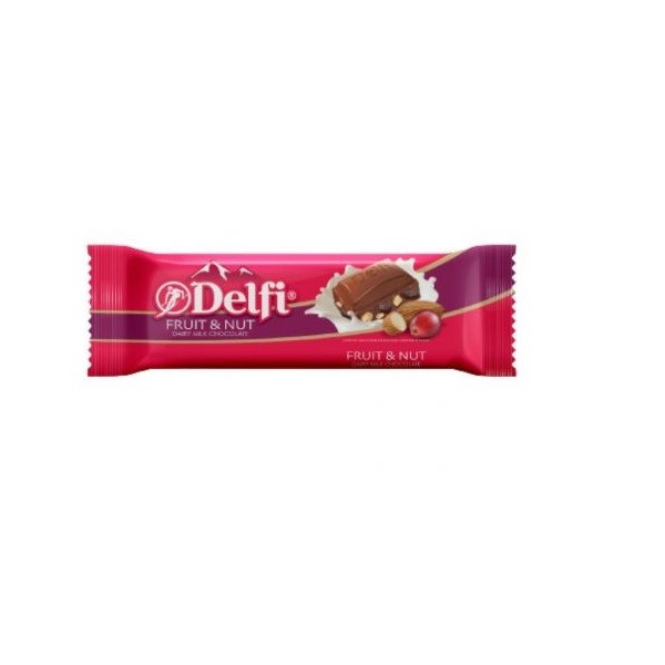 

DELFI COKLAT FRUIT&NUT 25 GR