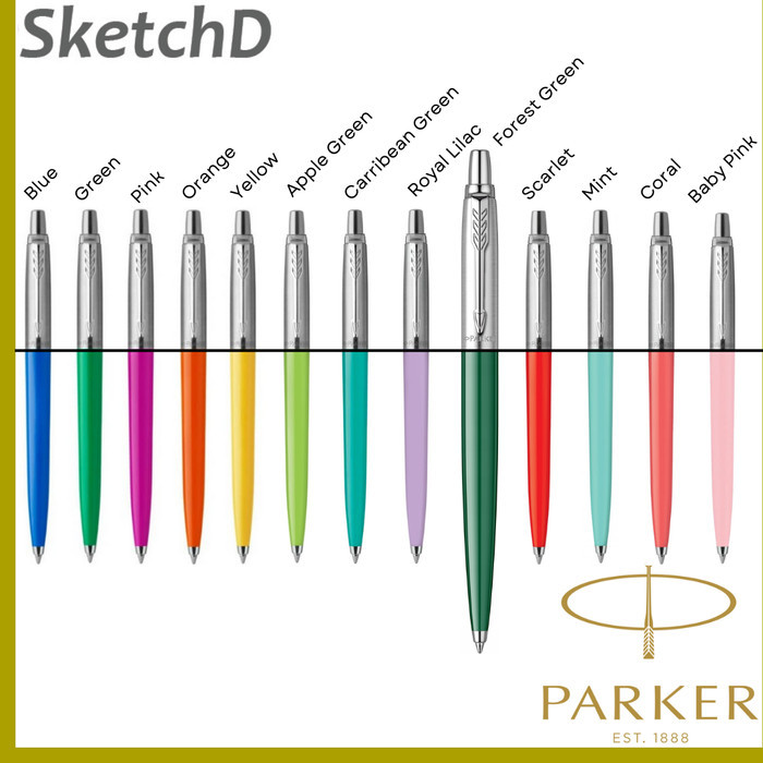 

Parker Jotter BP Original Colour - Ball Point M Black ink