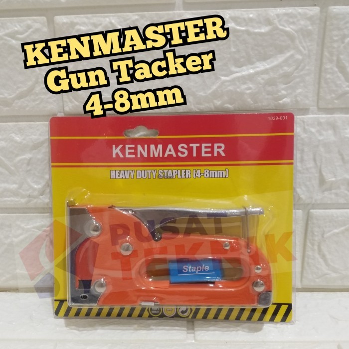 

STAPLER GUN BESI 4-8 MM - GUN TEKER KENMASTER - STAPLES GUN KENMASTER
