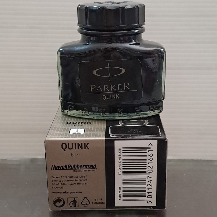 

Tinta Parker Quink Black Isi 57 Ml