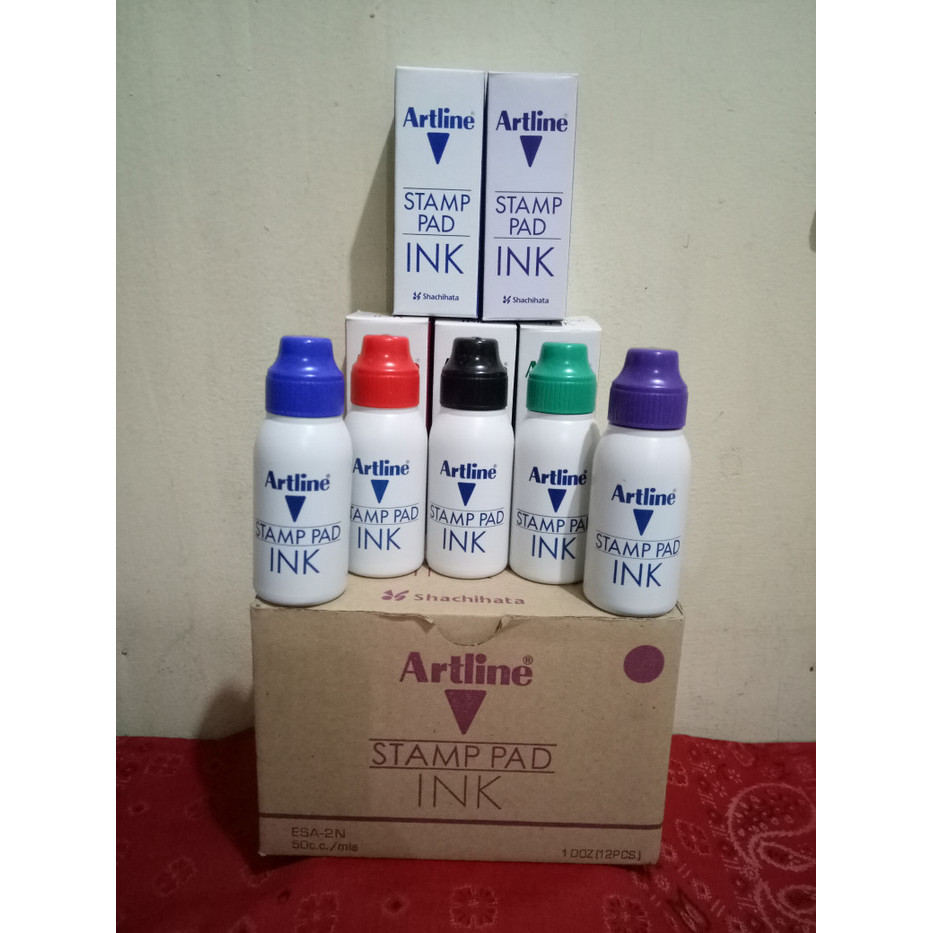 

Tinta Stempel Stamp Pad Ink Artline 50Cc Esa-2N