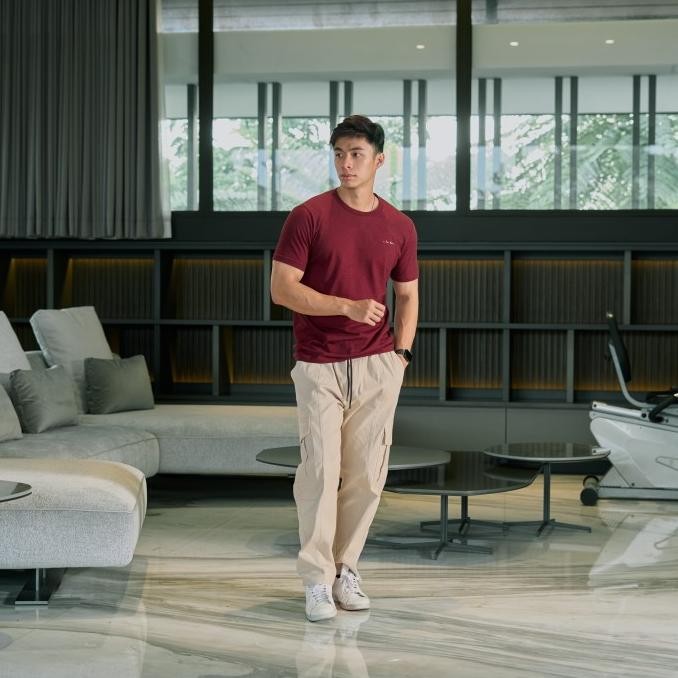 Kale Arthur / Kaos Pria Kale Clothing / T-Shirt Cotton Premium /Maroon