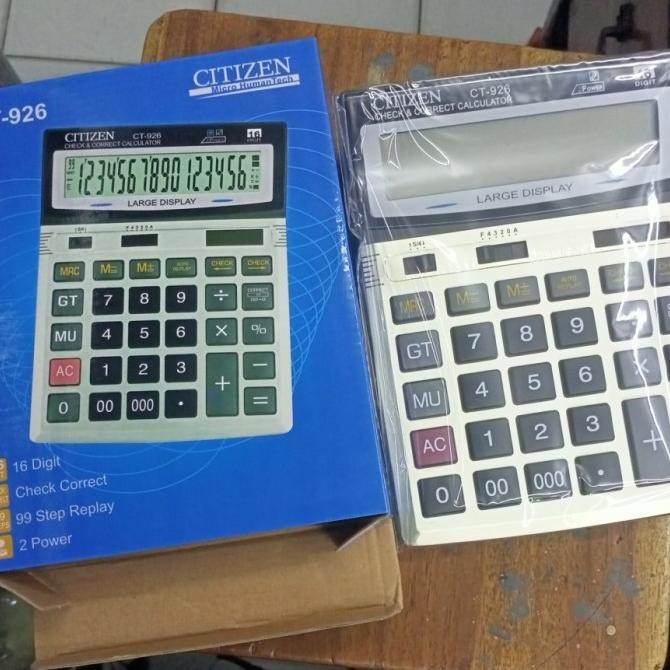 

KALKULATOR CITIZEN CT 926 16 DIGIT