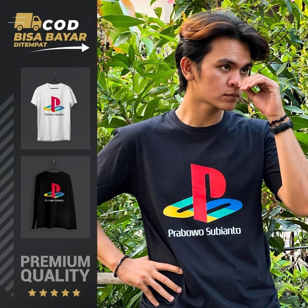 Promo Kaos Plesetan Desain Prabowo Kaos Kata Kata Kaos Distro