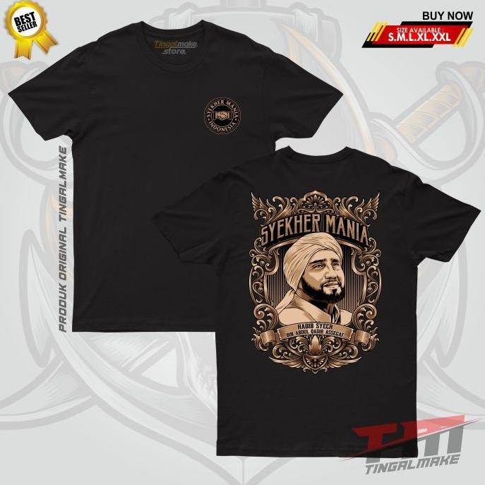 Promo Dtf Kaos Syekhermania Unisex Kaos Baju Atasan Pria Wanita Kaos Dakwah Kaos Sholawat Tingalmake