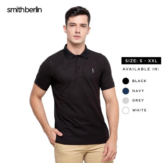 Kaos Polo Pria Smith Berlin Pedro Slim Fit