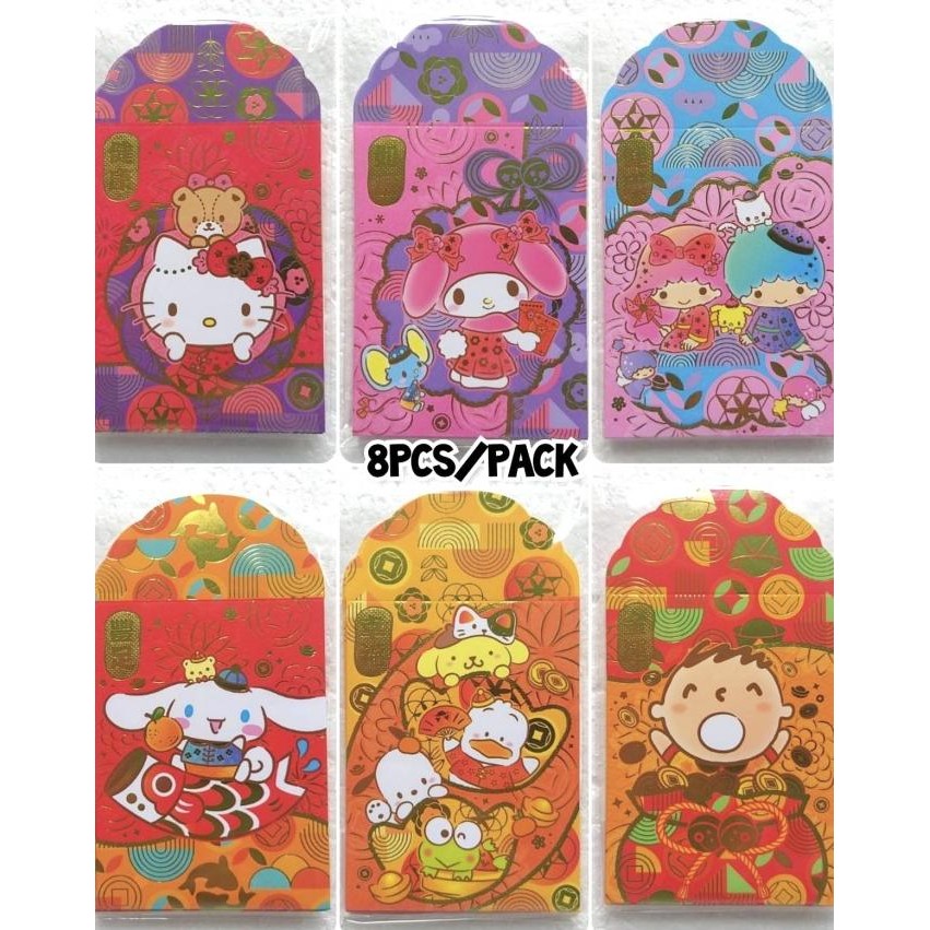 

Ampao Imlek 108 x 60 mm isi 8 Sanrio Original