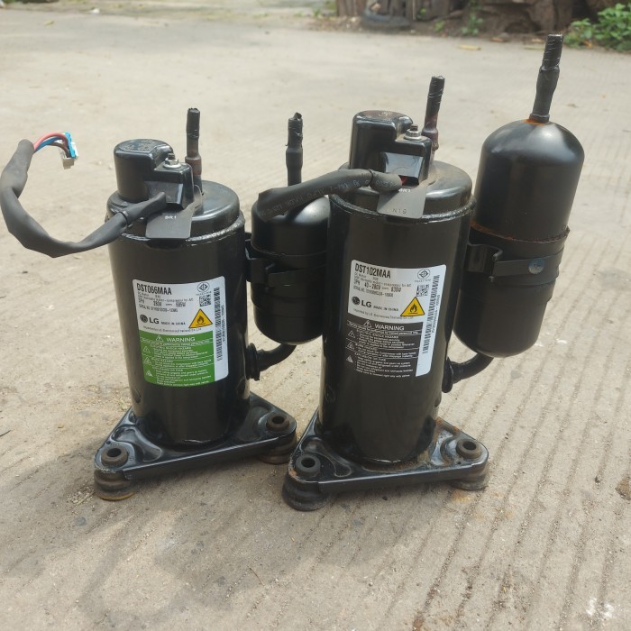KOMPRESOR AC LG INVERTER 1PK 3/4 DAN 0,5 ORIGINAL COPOTAN