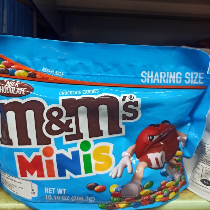 

m&m's milk chocolate mini 286,3 gr
