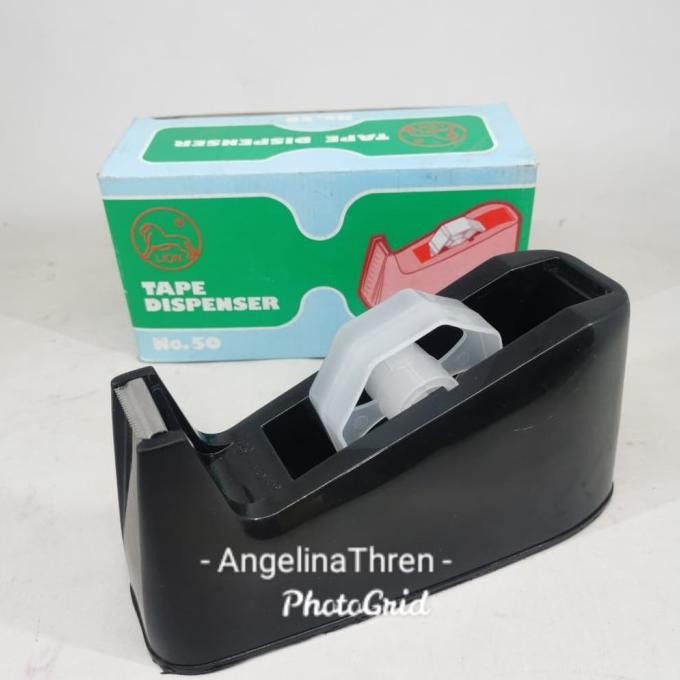 

TAPE DISPENSER NO 50 - TEMPAT SELOTIP 25MM - TEMPAT LAKBAN 25MM ASLI
