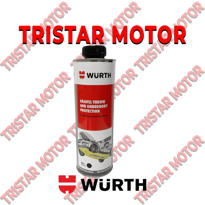 Anti Karat Wurth Stone Chip Underbody Protection Peredam Karet 1 Liter