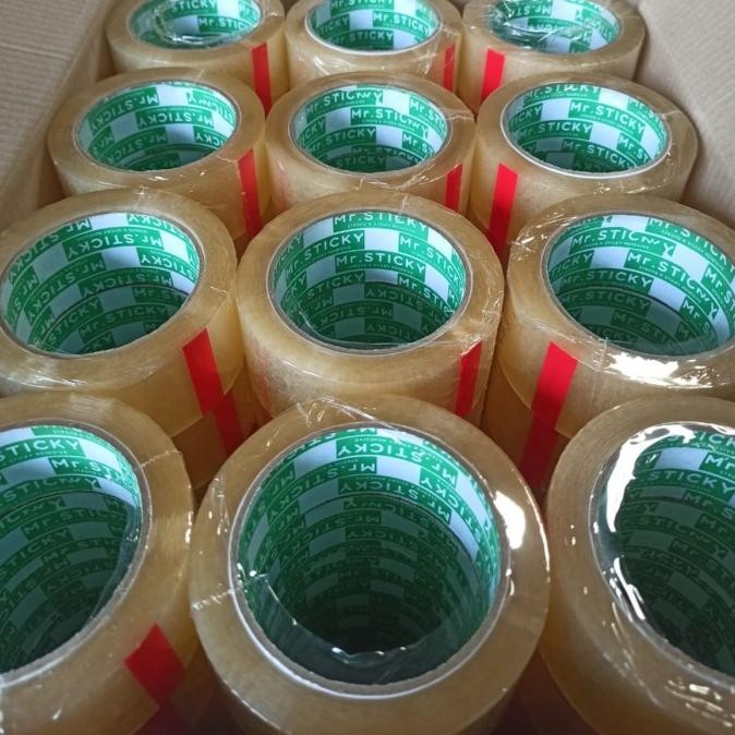 

LAKBAN BENING/COKLAT 45MM X 100 YARD 1 DUS 72 ROL PESANAN SPECIAL ASLI