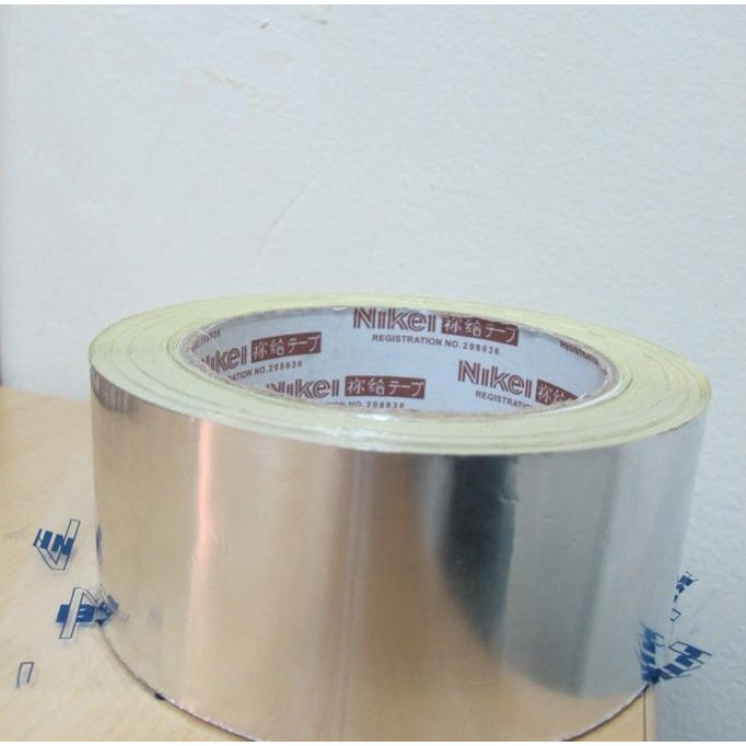 

LAKBAN ALUMUNIUM ALUMINIUM TAPE 30MTR ASLI